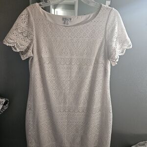 Off white lace dress